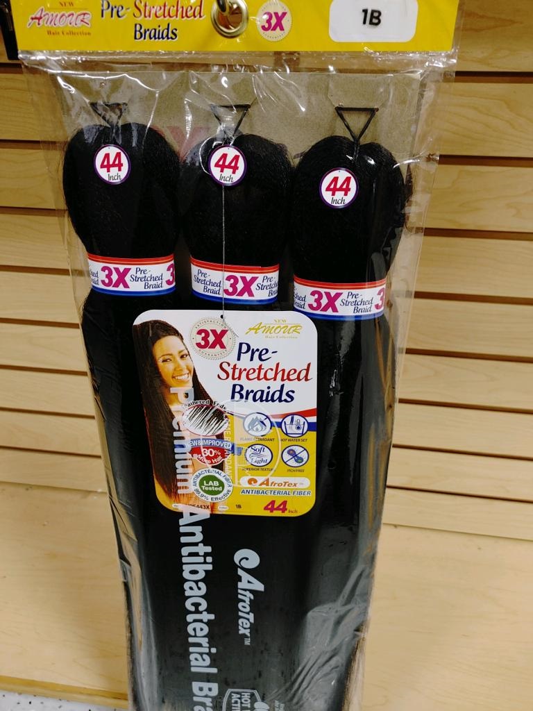 44 inch Pre-Stretched Braids